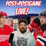 NJ Devils vs. Detroit Red Wings Post-Postgame LIVE! 3/8/26 DEVILS LOSE 3-0!