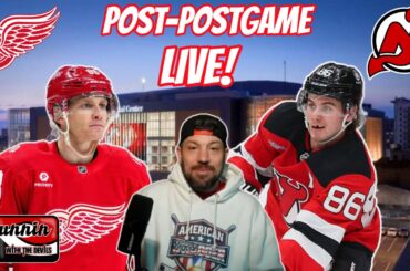 NJ Devils vs. Detroit Red Wings Post-Postgame LIVE! 3/8/26 DEVILS LOSE 3-0!