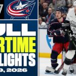 Los Angeles Kings at Columbus Blue Jackets | FULL Overtime Highlights - March 9, 2026