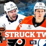 Christian Dvorak scores lone goal, Flyers FRUSTRATED in 2nd consecutive loss to Kucherov's Lightning
