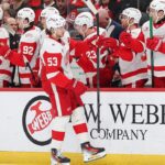 Seider factors on all 3 Red Wings goals in shutout over Devils 🤩