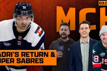 Kadri's Return & Super Sabres ft. Jesse Montano | Morning Cuppa Hockey