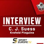 Interview mit C.J. Suess - Eisbären Regensburg - Krefeld Pinguine - 06.03.2026