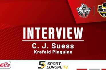 Interview mit C.J. Suess - Eisbären Regensburg - Krefeld Pinguine - 06.03.2026