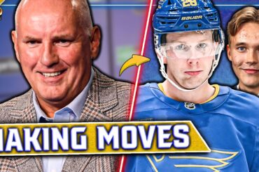 St. Louis Blues make MULTIPLE moves... - This is PERFECT