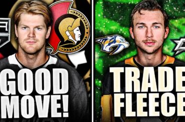 DALLAS STARS ABSOLUTELY FLEECE NASHVILLE IN MICHAEL BUNTING TRADE + WARREN FOEGELE TRADE TO SENATORS