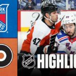 Rangers vs. Flyers | NHL Highlights | March 09, 2026