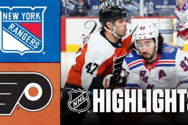 Rangers vs. Flyers | NHL Highlights | March 09, 2026