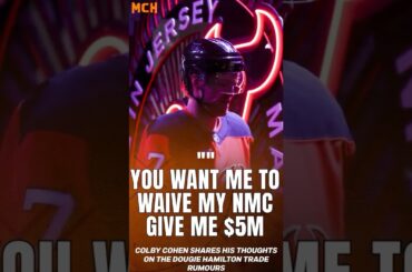 Dougie Hamilton Refused To Waive His No Move Clause