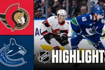 Senators vs. Canucks | NHL Highlights | March 09, 2026