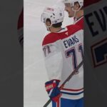 Jake Evans fait 1-1 en 2e période! 👀