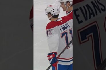 Jake Evans fait 1-1 en 2e période! 👀