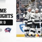 HIGHLIGHTS: LA Kings at Columbus Blue Jackets | 03.09.26