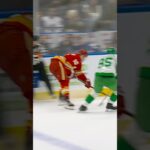 Les talents de passeur de Jonathan Huberdeau! 😮‍💨🔥#nhl #flames