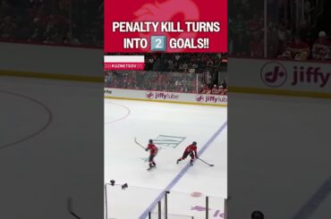 Did the Flames Know They Were Shorthanded?! 😳🔥