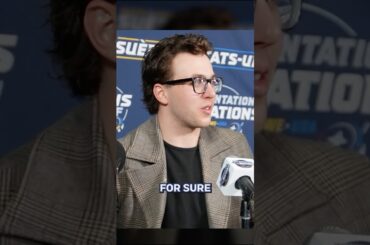 Brock Faber on Playing Against His Wild Teammates | 4 Nations Face-OFf