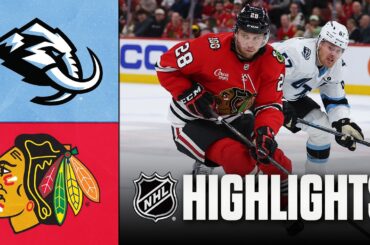 Mammoth vs. Blackhawks | NHL Highlights | March 09, 2026