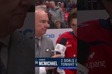 A pair and a dub from Conny Mikey 🔥 😤 #capitals #nhl #shorts