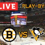 LIVE: Boston Bruins VS Pittsburgh Penguins Commentary/Scoreboard! #nhlbruins
