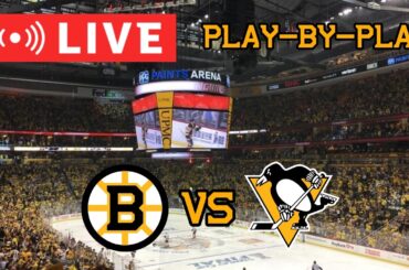 LIVE: Boston Bruins VS Pittsburgh Penguins Commentary/Scoreboard! #nhlbruins