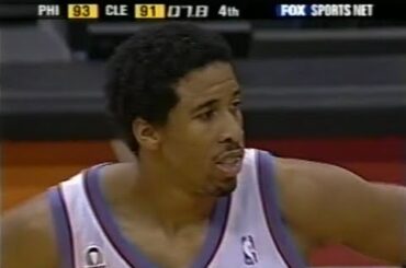 Andre Miller (14pts/22asts/9stls) vs. 76ers (2001)