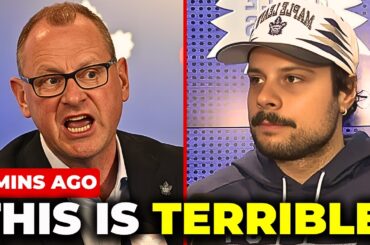 BREAKING: More TERRIBLE NEWS for Auston Matthews After Maple Leafs Disaster!