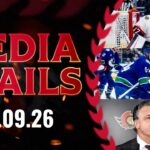 James Reimer, Shane Pinto, Travis Green Postgame Media vs VAN