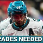 San Jose Sharks Blue Line MUST Upgrade After Trade Deadline Standstill, Cap Space Looms