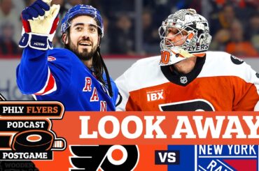 Matvei Michkov scores, but Dan Vladar pulled in UGLY Flyers loss to Rangers | PHLY Flyers Podcast