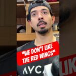 Jonas Siegenthaler: ‘We Don’t Like the Red Wings’ 👀