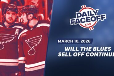 What’s the Big Picture for the Blues? Will the Sell Off Continue? | Daily Faceoff Live