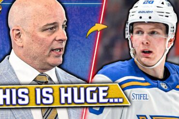 This is VERY Exciting news for the Blues...