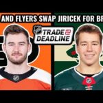 Bobby Brink TRADED To The Minnesota Wild In Exchange For David Jiricek! #nhltradedeadline