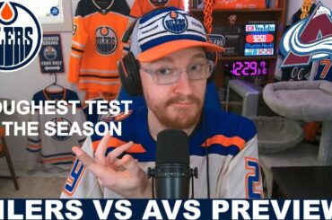 Pre-Game Report: Edmonton Oilers vs Colorado Avalanche