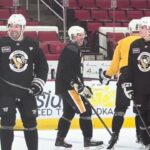 Sidney Crosby, Evgeni Malkin join Penguins’ morning skate