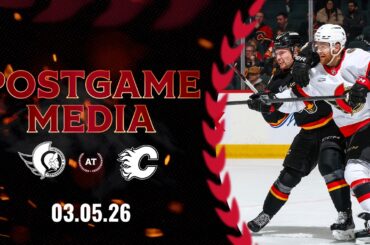 LIVE: Postgame MEDIA OTT 4 CGY 1