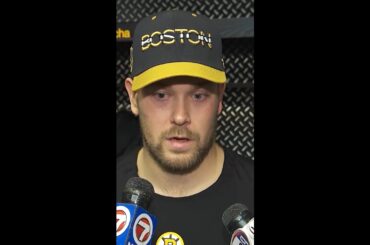 Viktor Arvidsson on Bruins Bounce Back Win, Breakaway Goal Against Capitals