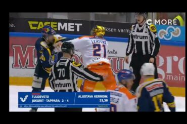 Jori Lehterän ja Niko Huuhtasen tappelu - Ulosajo tästä tilanteesta