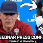 Jared Bednar PRAISES Nazem Kadri's SWAGGER, Logan O'Connor Injury News & More Before Game vs Oilers