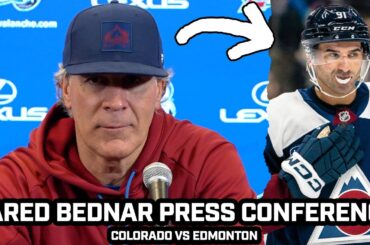 Jared Bednar PRAISES Nazem Kadri's SWAGGER, Logan O'Connor Injury News & More Before Game vs Oilers