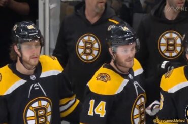 Bruins bedlam 3/7/20 - Kuraly goal, line brawl