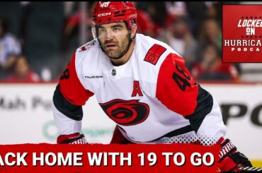 Nic Deslauriers Practices with the Carolina Hurricanes & Preview Game 64 vs Penguins