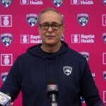 Paul Maurice, Panthers Morning Skate: Florida without Reinhart vs. Detroit Red Wings