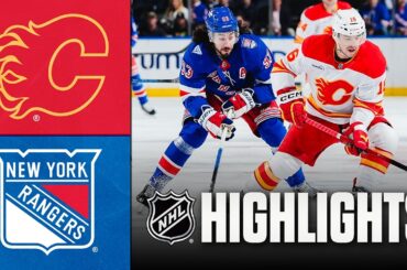 Flames vs. Rangers | NHL Highlights | March 10, 2026