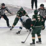 Ryan Hartman Drops 🥊 Gloves 🥊 With MacKenzie Weegar