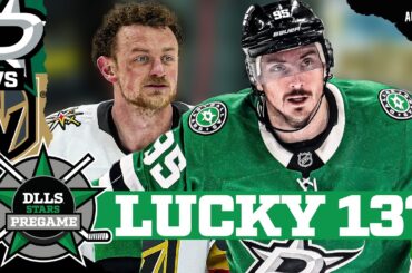 Stars Riding 12-Game Point Streak Into Home Game Against Slumping Golden Knights – Game 64