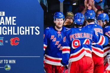 GAME HIGHLIGHTS | 2025-26: New York Rangers vs Calgary Flames (3/10/26)