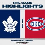 NHL Highlights | Maple Leafs vs. Canadiens - March 10, 2026