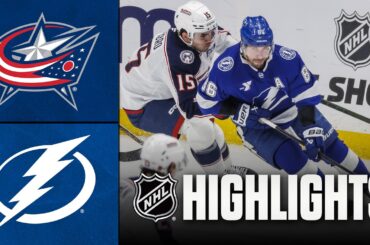 Blue Jackets vs. Lightning | NHL Highlights | March 10, 2026