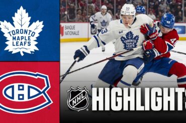 Maple Leafs vs. Canadiens | NHL Highlights | March 10, 2026